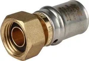 Переходник STOUT с накидной гайкой 1/2" х 20 для металлопластиковых труб прессовой (SFP-0016-001220)