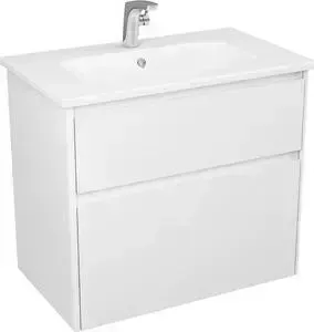 Тумба с раковиной OWL 1975 с Malaren 77,6x47 см, белый лак (OW03.06.05, 640177)
