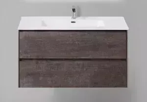 Тумба под раковину BELBANGO Pietra 100x55 stone (PIETRA-1000-2C-SO-PT)