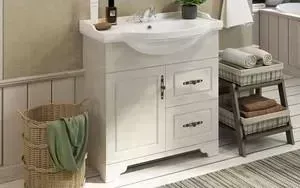 Тумба с раковиной Comforty с Севилья 85 слоновая кость (3132626)
