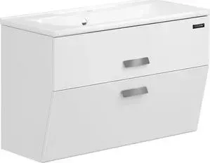 Тумба с раковиной EDELFORM с Форте 100x44,7 белая (1-725-00-PR100, 10.010.01000.001)