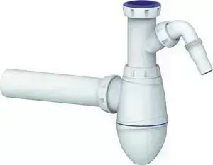 Сифон для раковины Unicorn без выпуска 1 1/2 D40 40х40/50 (A510V)