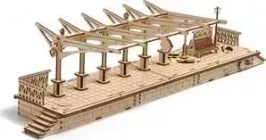 Конструктор Ugears 3D-пазл Перрон (70013)