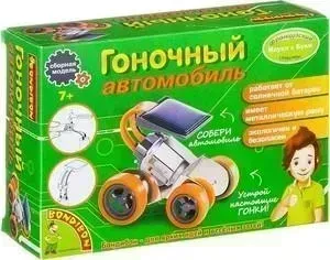 Конструктор BONDIBON Науки с Буки, Гоночный автомобиль на солнечной батарее (ВВ2290 )