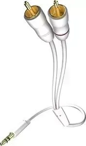 Кабель Inakustik межблочный Star MP3 Audio Cable, 3.5 Phone 2RCA, 7 m, 00310007
