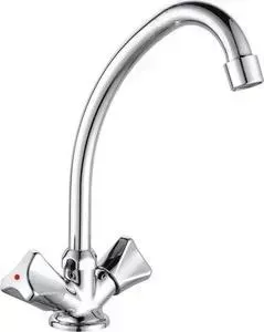 Смеситель для кухни GROSS AQUA Astra с поворотным изливом (3740045С - B03)