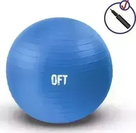 Гимнастический мяч Original Fit.Tools 75 см синий