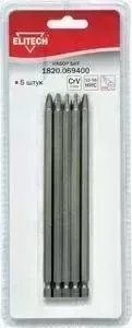 Набор бит ELITECH 5 шт PH2x150 мм (1820. 069400)