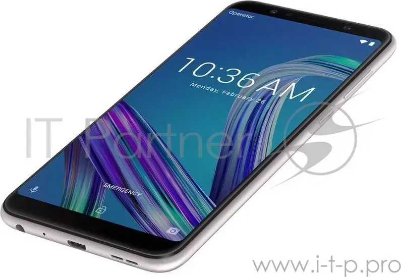 Смартфон Asus ZB602KL ZenFone Max Pro M1 64Gb 4Gb серебристый моноблок 3G 4G 2Sim 6" 1080x2160 Android 8.1 13Mpix 802.11bgn BT GPS GSM900/1800 GSM1900 ASUS M1 3G 4G 6" BT