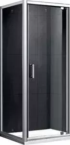 Душевой уголок GEMY Sunny Bay 80x90 прозрачный, хром (S28150-A90)