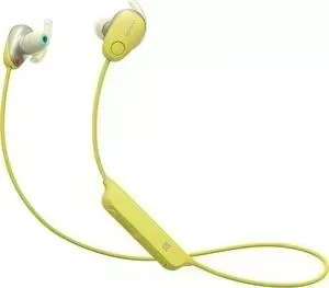 Наушники SONY WI-SP600N yellow