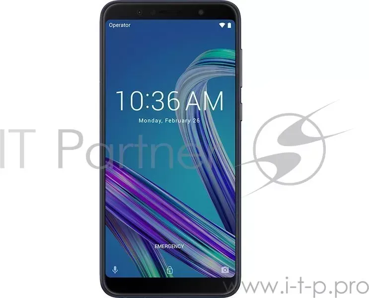 Смартфон ASUS Zenfone Max Pro М1 ZB602KL DS 6 2160x1080 IPS LTE Cam 13 5d/8 SDM636 1.8ГГц 8 3/32 Гб A8.1 5000мАч Черный 90AX00T1 M00050