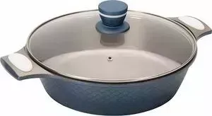 Сотейник REGENT d 28 см с двумя ручками и крышкой Riviera (93-AL-RI-2-28.2)