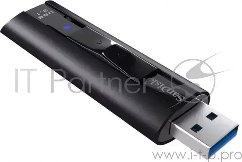 Флеш Диск 256GB SANDISK CZ880 Cruzer Extreme Pro, USB 3.1, Металлич., Черный