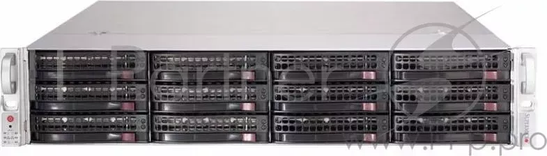 Корпус SuperMicro CSE-826BE2C-R741JBOD 2x740W черный