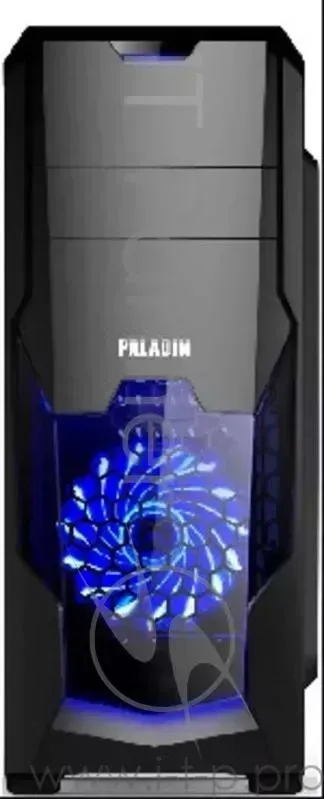 Корпус 3Cott PALADIN IV , ATX, без БП, игровой, окно, 1х USB3.0 2х USB2.0, 1х 12см вент р, ДхШхВ: 440*200*460мм