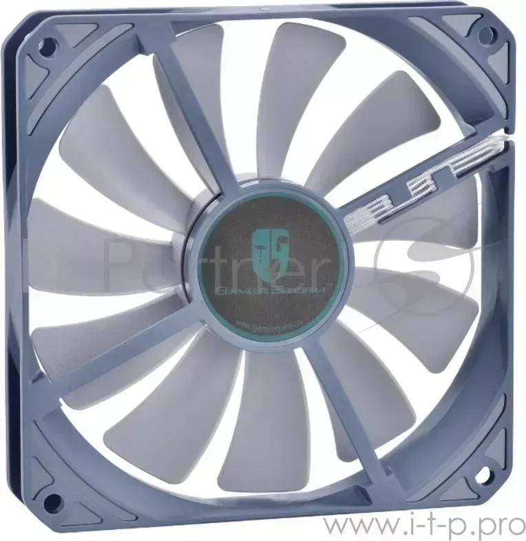 Вентилятор DEEPCOOL GS120 120x120x20мм PWM, 36шт./кор, резиновые винты, Hydro Bearing Retail Blister