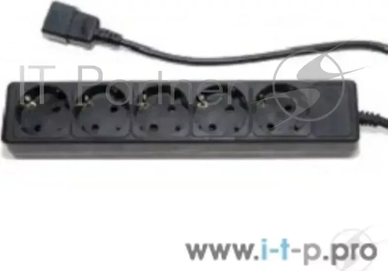Сетевой фильтр 5bites SP5 B 10U, 5 розеток, 1.0м, входная вилка IEC 320 удлинитель , черный