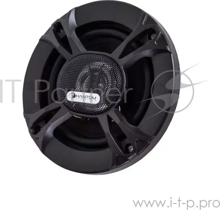 Колонки автомобильные Phantom LX-132 80Вт 89дБ 4Ом 13см (5дюйм) (ком.:2кол.) коаксиальные двухполосные