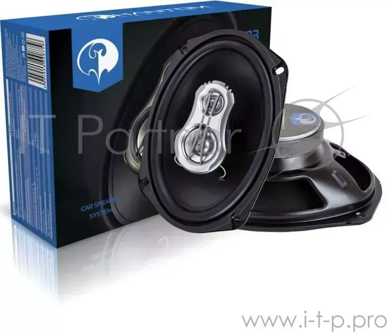 Автоакустика PHANTOM LX-693 200Вт 91дБ 4Ом 15x23см (6x9дюйм) (ком.:2кол.) коаксиальные трехполосные