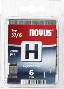 Скобы для степлера Novus 37/6S 2000шт (042-0369)