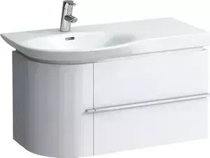 Тумба с раковиной Laufen с Palace New 90 белая (4.0153.2.075.463.1 + 8.1670.2)