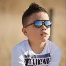 Cолнцезащитные очки Real Kids детские Авиатор синие (2SKYRYL)
