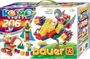 Конструктор BAUER серия Космос 206 эл 16/16, м5/5 (269)