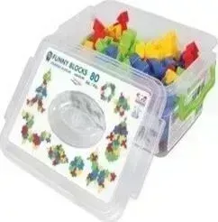 Конструктор PILSAN Funny Blocks 80 деталей (03-259)