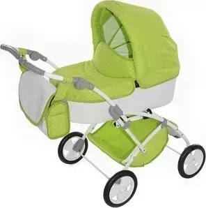Коляска для куклы TAKO Laret mini 04 зелененая (00-00000006)