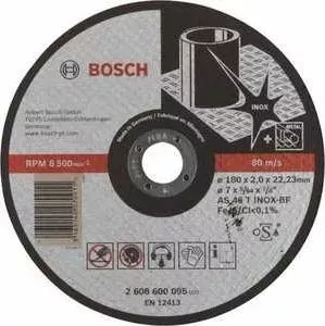Диск отрезной BOSCH 180х22.2х2.0мм Expert for Inox (2.608.600.095)