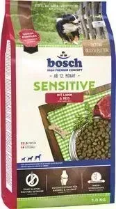 Сухой корм BOSCH Sensitive Lamb Rice с ягнёнком и рисом для чувствительных собак 1кг
