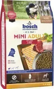 Сухой корм BOSCH Mini Adult Lamb Rice с ягнёнком и рисом для собак мелких пород 3кг