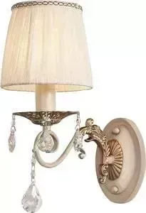 Бра Silver Light серия Pallada, цвет белая + золтая патина 1XE14X60W 731.41.1