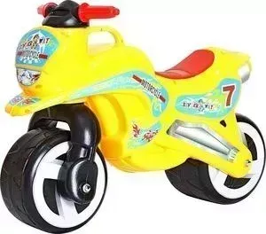 Беговел RT 11-006 MOTORCYCLE 7 желтый
