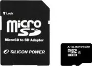 SD micro карта SILICON POWER microSDHC 16GB Class 10