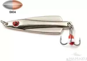 Блесна вертикальная Namazu Skat, размер 55 мм, вес 15 г, цвет S604