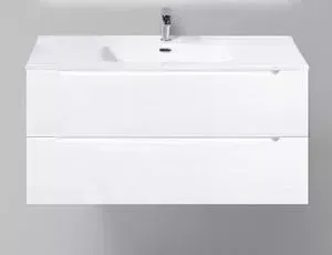 Тумба под раковину BELBANGO Etna 100x50 bianco lucido (ETNA-1000-2C-SO-BL-P)