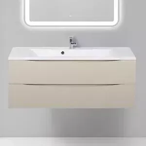Тумба под раковину BELBANGO Marino 120 crema opaco (MARINO-1200-2C-SO-CTO-P)