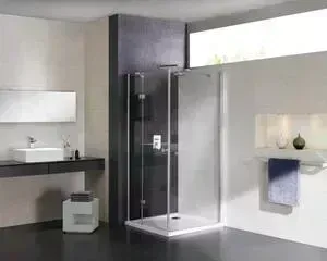 Боковая стенка CEZARES Crystal-S 90 правая, прозрачная (CRYSTAL-S-90-FIX-C-Cr-R)