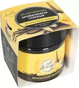 Ароматизатор KRAFT &quot;Гелевый в банке&quot; Ваниль (KT 833027)