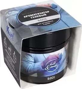 Ароматизатор KRAFT &quot;Гелевый в банке&quot; Босс (KT 833035)