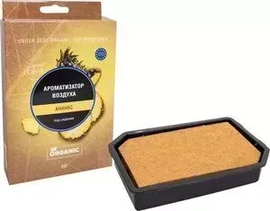 Ароматизатор KRAFT &quot;Органический под сиденье&quot; Ананас (KT 833020)