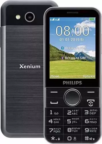 Мобильный телефон PHILIPS Xenium E580 Black