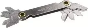 Шаблон для определения шага метрической резьбы STAYER Profi 0,5-1,75мм (28041)