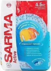Стиральный порошок Сарма Актив Горная свежесть, 4.5 кг