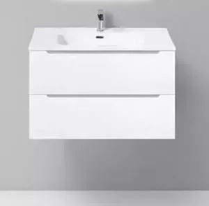 Тумба под раковину BELBANGO Etna 80x46,5 Bianco Lucido (ETNA-800-2C-SO-BL-P)