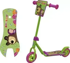 Самокат 1TOY 2-х колесный Маша и Медведь Т59569