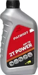 Масло PATRIOT 2-х тактное 1л Power Active 2Т (API TC 2T Power) минеральное