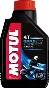 Моторное масло MOTUL 3000 4T 10W-40 1 л